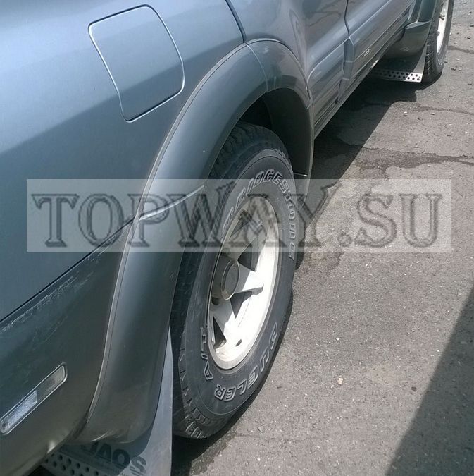 Расширители арок Mitsubishi Pajero 3 (1999-2003 гг) 1