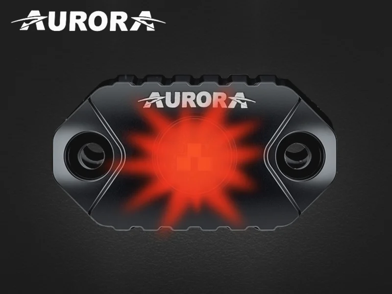 Светодиодная подсветка Aurora Rock Light ALO-Y-2-R 9W КРАСНЫЙ