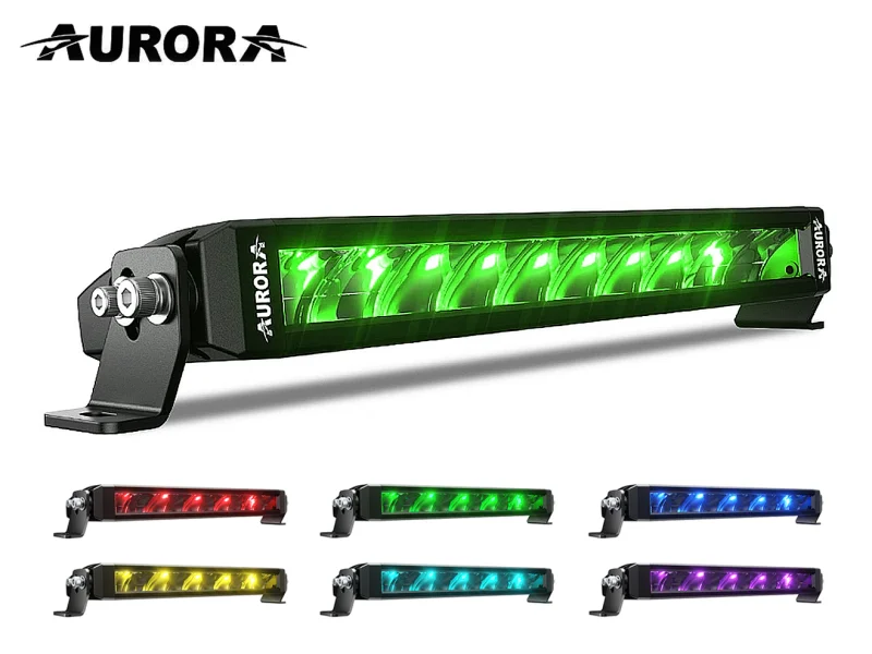 Светодиодная балка Aurora 10 диодов 50 Ватт ALO-S5D1-10-R4R5Q ДАЛЬНИЙ+RGB