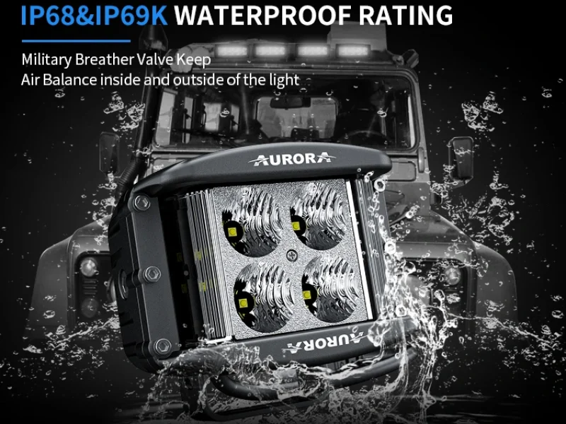 Светодиодная фара Aurora ALO-T-2-E4E15D1 40W 4
