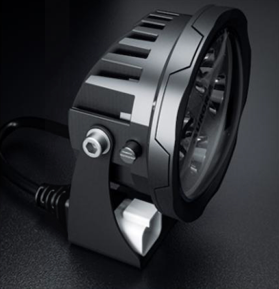 Две фары Aurora ALO-R4T3-EQ 40W ближний свет + ПОДСВЕТКА(RGB) 4