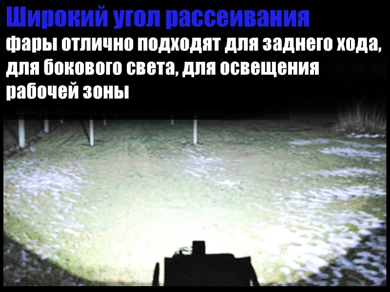 Светодиодная фара Aurora панорамного белого и красного света. ALO-2-E12KR 8