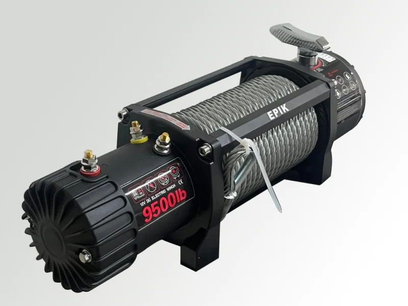 Лебедка Epik STD9.5 12V Стальной трос 9500 Lbs