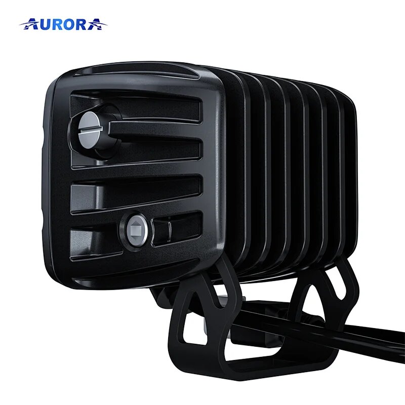 Две светодиодные фары Aurora ALO-2-T-P23Q 30W, RGB ПОДСВЕТКА 7