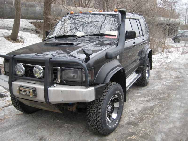 Расширители арок Isuzu Bighorn ширина 6-7 см