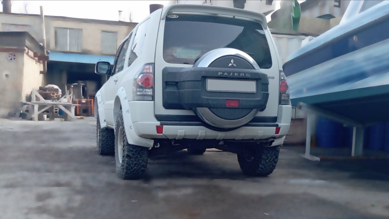Расширители арок Mitsubishi Pajero 4 (2006-н.в. гг) 2