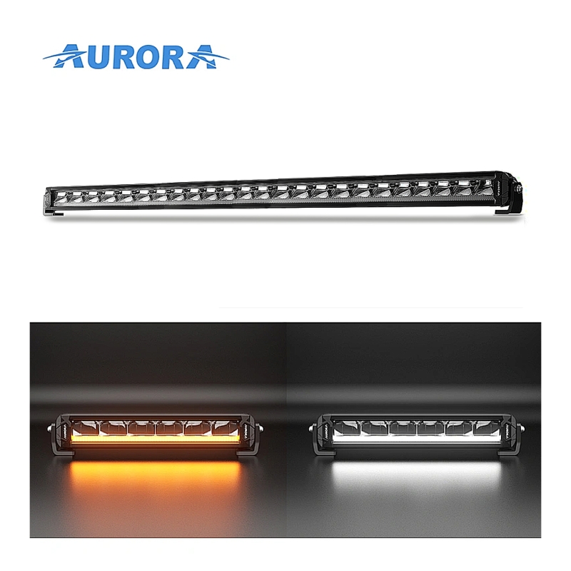 Светодиодная балка Aurora ALO-P-S10-40-R13Y-AW, 300W, комбинированный свет, ДХО белый/янтарь