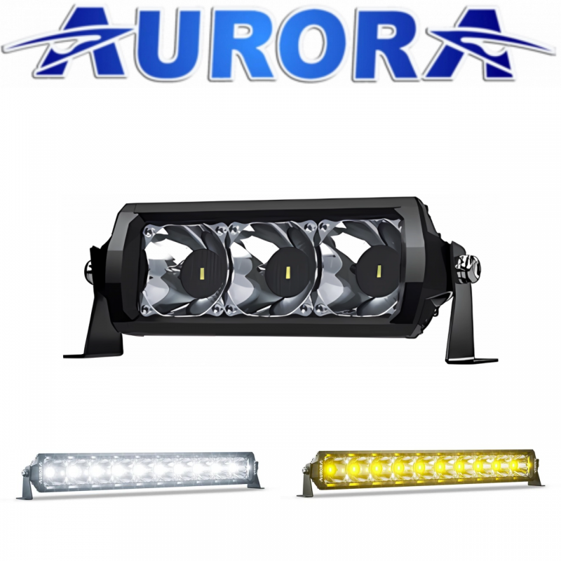 Дувухфункциональная светодиодная балка Aurora ALO-D6-6-P23H1 18 диодов 90 ватт ДАЛЬНИЙ