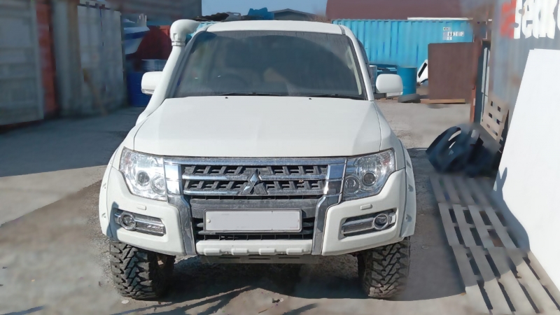 Расширители арок Mitsubishi Pajero 4 (2006-н.в. гг) 3