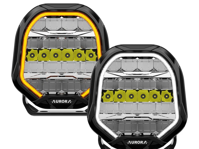 Светодиодная фара AURORA 7" ALO-P-R-7-R15Y-AW 270W 1