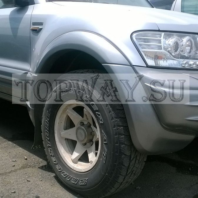 Расширители арок Mitsubishi Pajero 3 (1999-2003 гг) 0